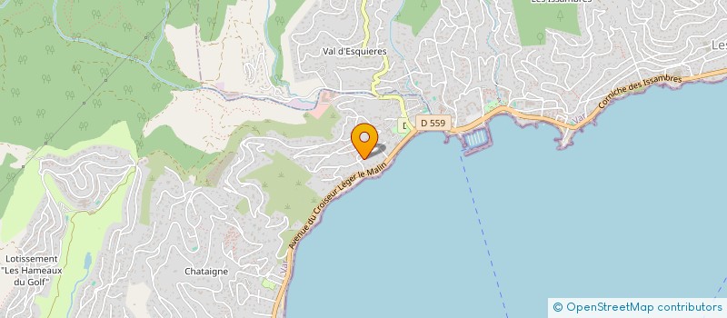 localisation de l'entreprise MARCHAL à SAINTE-MAXIME