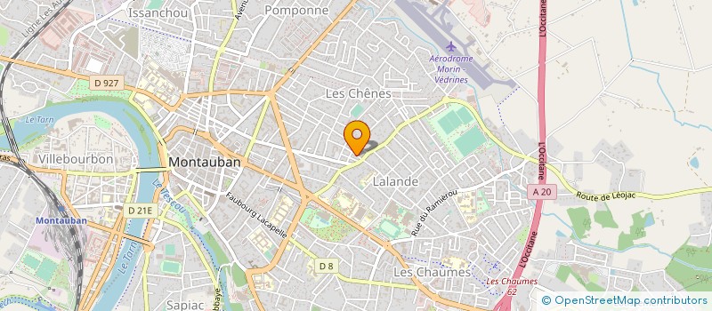 localisation de l'entreprise MARCHAL  MONTAUBAN