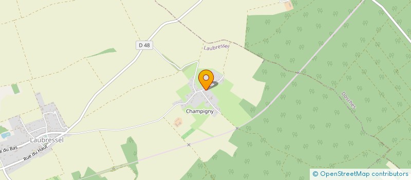 localisation de l'entreprise MARCHAL BORDE  LAUBRESSEL