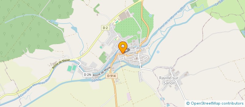 localisation de l'entreprise MARCHAL DAVID  PARROY