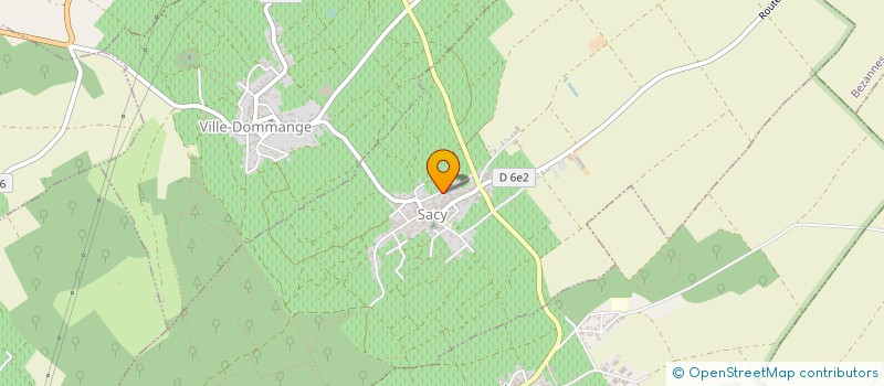 localisation de l'entreprise MARCHAL-DEGESNE  SACY