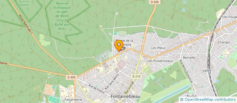localisation de l'entreprise MARCHAL ECONOMIE DE LA CONSTRUCTION à FONTAINEBLEAU