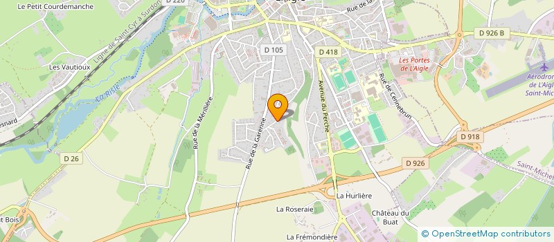 localisation de l'entreprise MARCHAL EN BESSIN à L'AIGLE