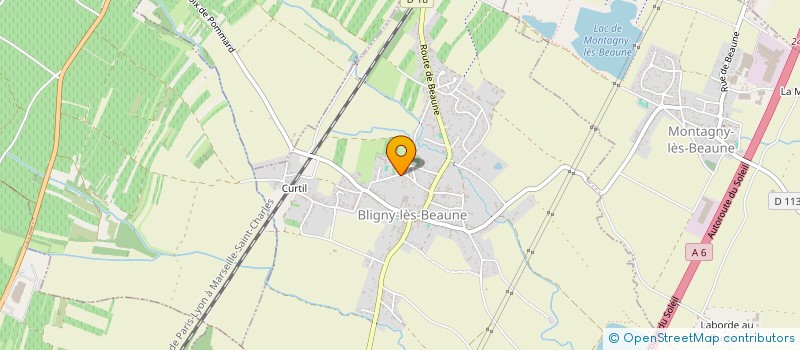 localisation de l'entreprise MARCHAL IMMO  BLIGNY-LES-BEAUNE