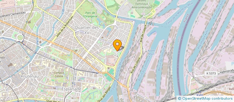 localisation de l'entreprise MARCHAL IMMOBILIER  STRASBOURG