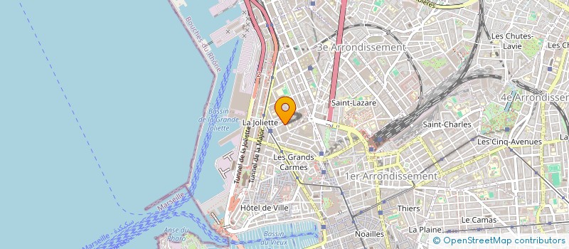 localisation de l'entreprise MARCHAL INVEST à MARSEILLE 2EME