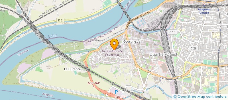 localisation de l'entreprise MARCHAL METALLERIE à AVIGNON