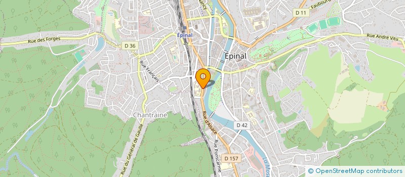 localisation de l'entreprise MARCHAL MOTO à EPINAL