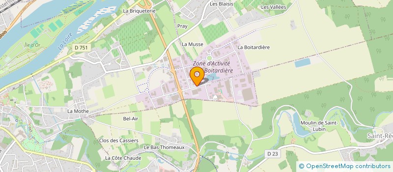 localisation de l'entreprise MARCHAND  AMBOISE