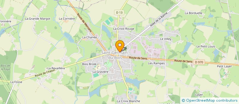 localisation de l'entreprise MARCHAND à SAINT-GERMAIN-DU-BOIS