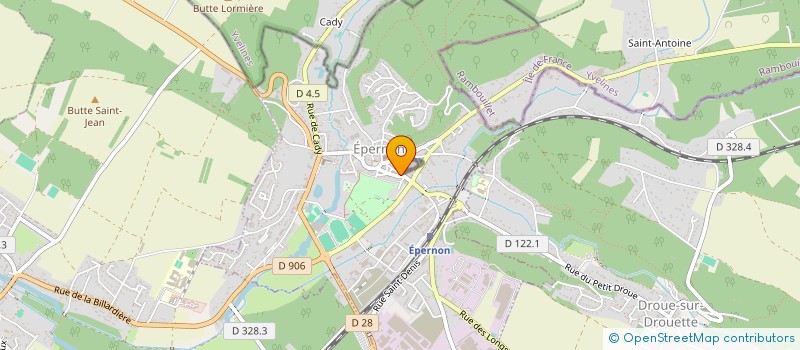 localisation de l'entreprise MARCHAND à EPERNON