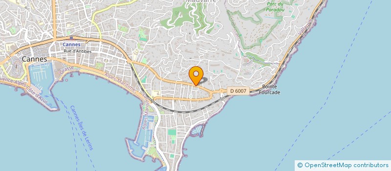 localisation de l'entreprise MARCHAND CAPITAL  CANNES