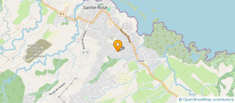 localisation de l'entreprise MARCHAND DE BIENS CARAIBES  SAINTE-ROSE