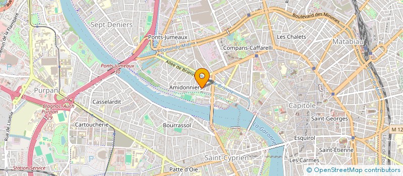 localisation de l'entreprise MARCHAND DE BIENS CAVAYE (MDBC) à TOULOUSE