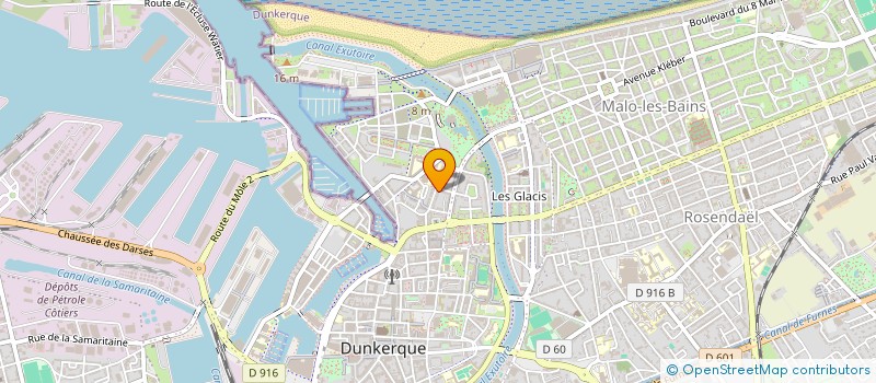 localisation de l'entreprise MARCHAND DE BONHEUR à DUNKERQUE