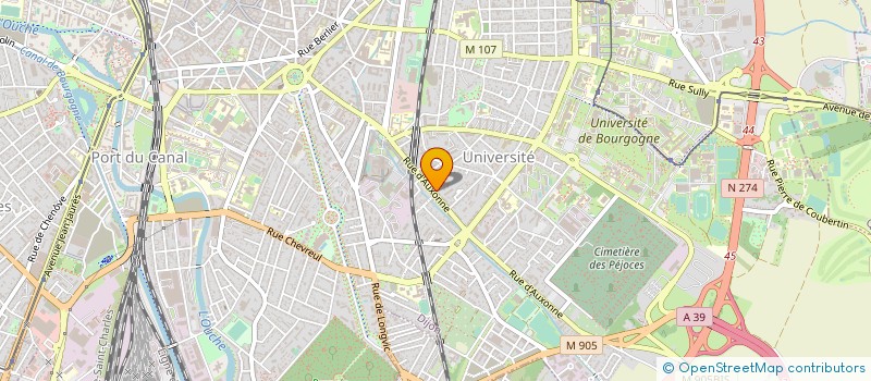 localisation de l'entreprise MARCHAND ELECTRICITE à DIJON