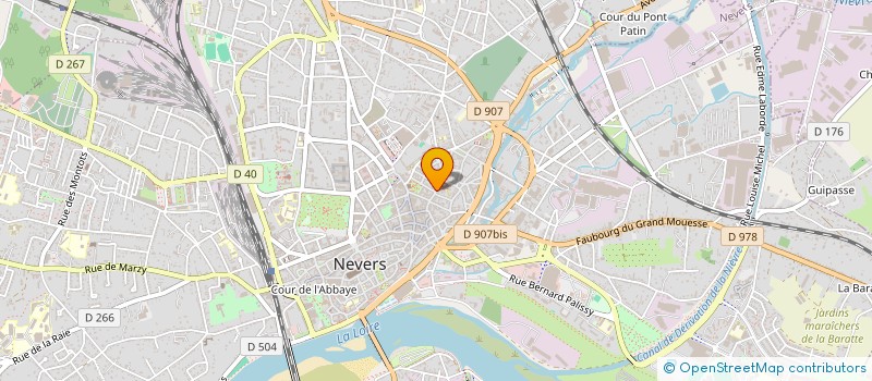 localisation de l'entreprise MARCHAND ET BIDAULT à NEVERS