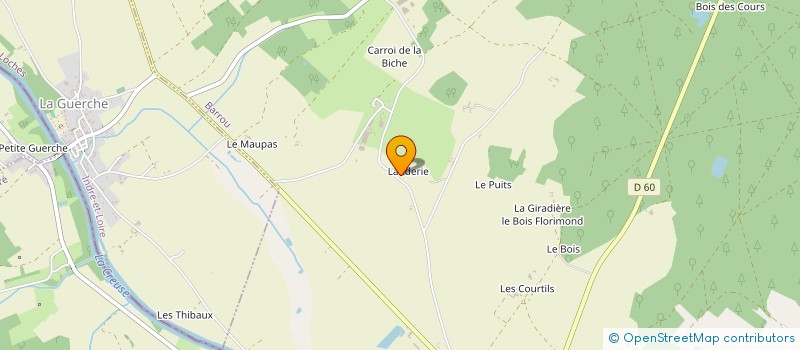 localisation de l'entreprise MARCHAND FRERES  BARROU