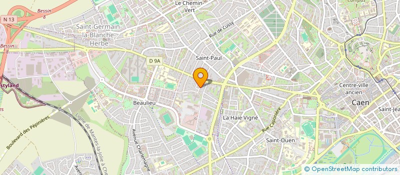 localisation de l'entreprise MARCHAND - GAZEL à CAEN