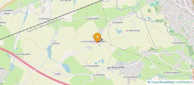 localisation de l'entreprise MARCHAND LOCATION  TALENCE