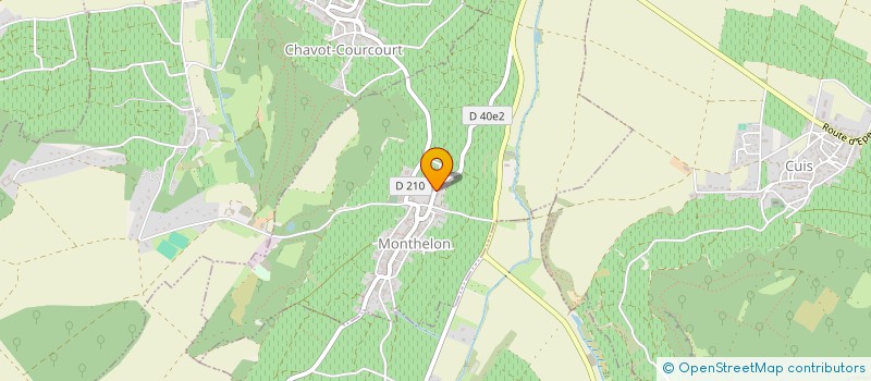 localisation de l'entreprise MARCHAND-NOEL  MONTHELON