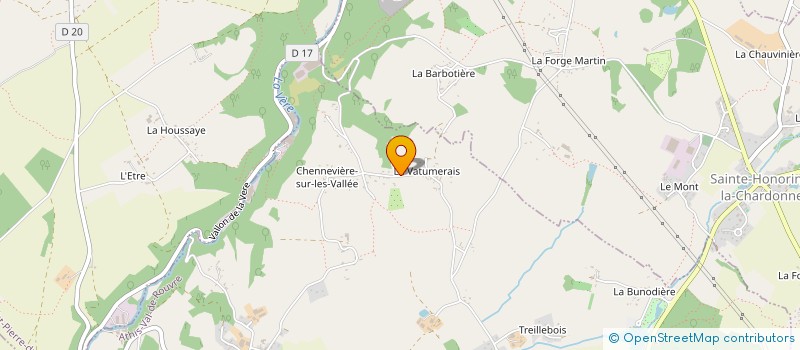 localisation de l'entreprise MARCHANDET ZOE à ATHIS-VAL DE ROUVRE