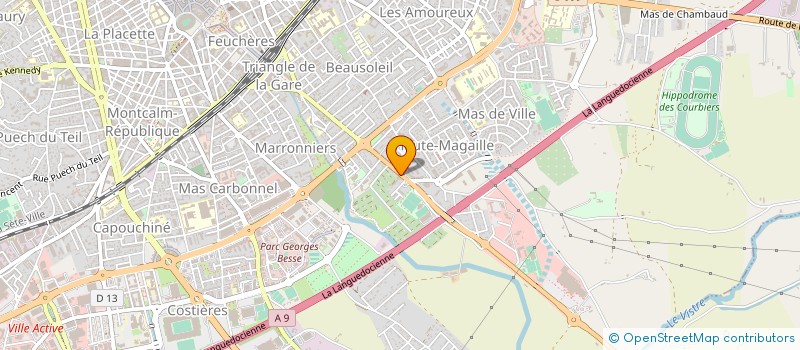 localisation de l'entreprise MARCHANDISES DU MIDI à NIMES
