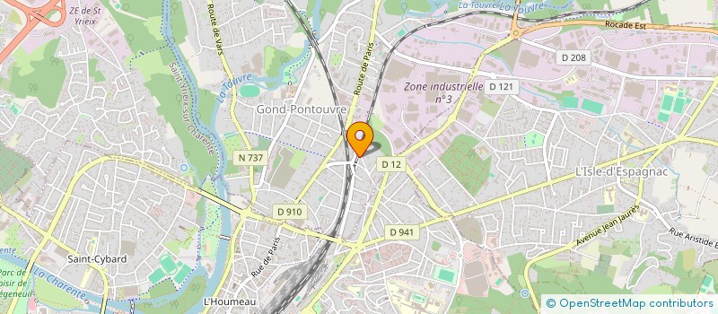 localisation de l'entreprise MARCHAT-FOUCHER  GOND-PONTOUVRE