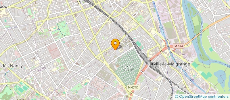 localisation de l'entreprise MARCHAT INDIVISION  VANDUVRE-LES-NANCY