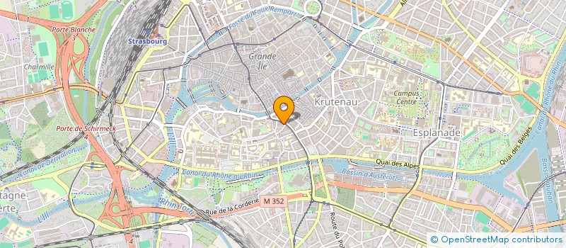localisation de l'entreprise MARCHE 2000 à STRASBOURG