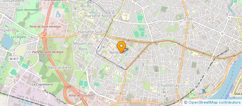 localisation de l'entreprise MARCHE ALTERNATIF DE BELLEVUE à NANTES