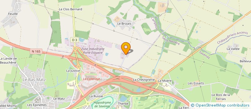 localisation de l'entreprise MARCHE ATLANTIQUE TRANSPORT BANNIER à CAMPBON