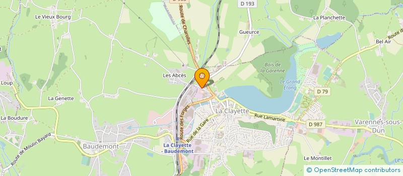 localisation de l'entreprise MARCHE AU CADRAN DE SAINT CHRISTOPHE EN BRIONNAIS à SAINT-CHRISTOPHE-EN-BRIONNAIS