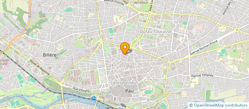 localisation de l'entreprise MARCHE BIO ASSOCIATIF DE BILLERE  BILLERE