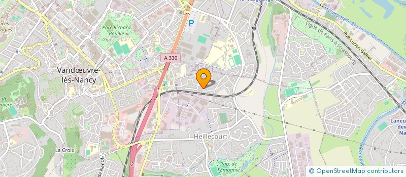 localisation de l'entreprise MARCHE BIO DE BLEURVILLE à HEILLECOURT