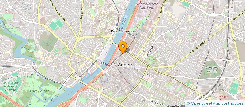 localisation de l'entreprise MARCHE BIO MOLIERE à ANGERS