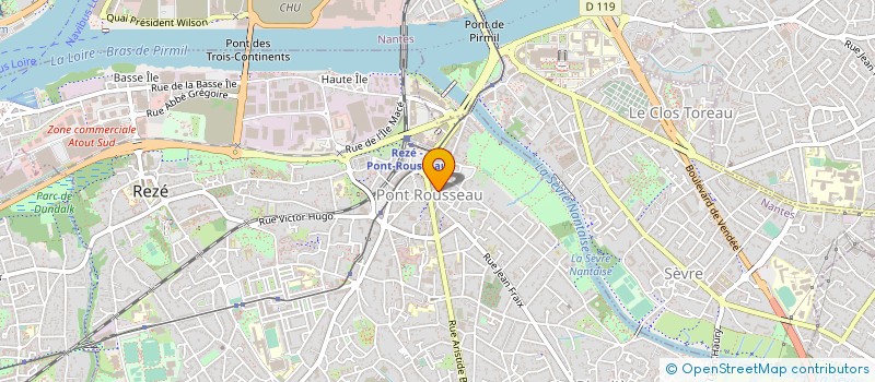 localisation de l'entreprise MARCHE COLEGRAM à REZE