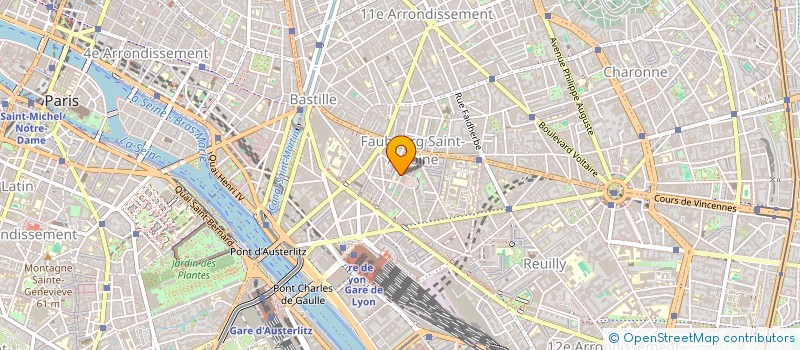 localisation de l'entreprise MARCHE COUVERT D'ALIGRE à PARIS