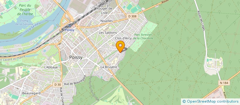 localisation de l'entreprise MARCHE D'ABIDJAN à GENNEVILLIERS