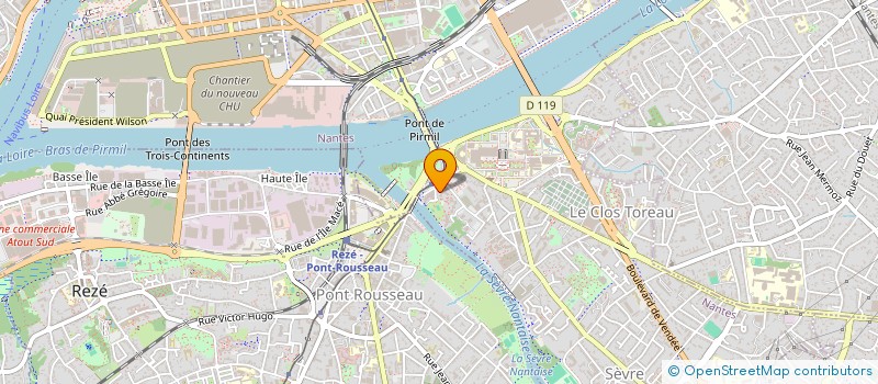 localisation de l'entreprise MARCHE D'UN JOUR à NANTES