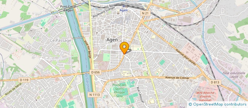localisation de l'entreprise MARCHE DE JAYAN à AGEN