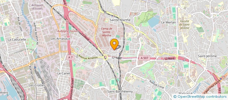 localisation de l'entreprise MARCHE DE STE MARTHE à MARSEILLE