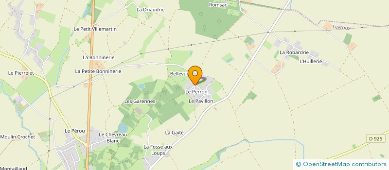 localisation de l'entreprise MARCHE DES GARENNES à LEVROUX