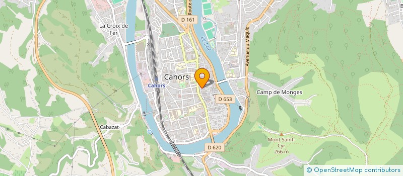 localisation de l'entreprise MARCHE DES POTIERS DE CAHORS à CAHORS