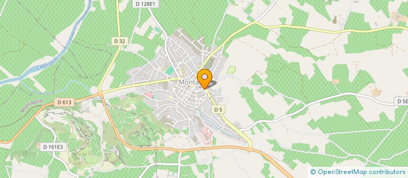 localisation de l'entreprise MARCHE DU MAIL à MONTAGNAC