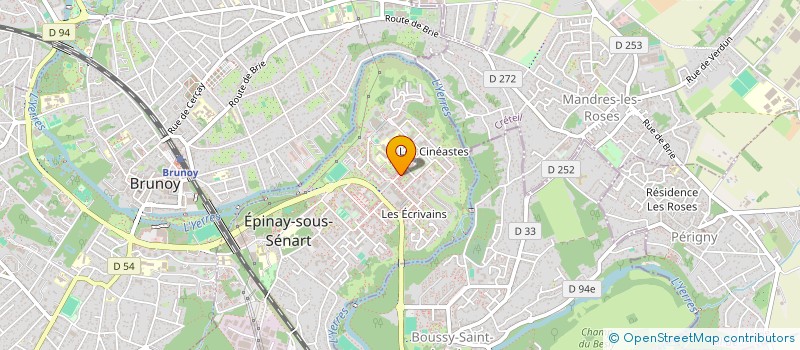 localisation de l'entreprise MARCHE DU MEUBLE  EPINAY-SOUS-SENART