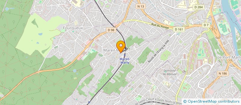 localisation de l'entreprise MARCHE ET DECOUVERTE à MAREIL-MARLY