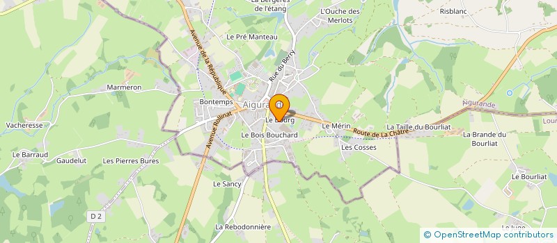 localisation de l'entreprise MARCHE ET DETENTE DE LOURDOUEIX ST MICHEL à LOURDOUEIX-SAINT-MICHEL