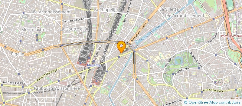 localisation de l'entreprise MARCHE ET REVE A PARIS  PARIS