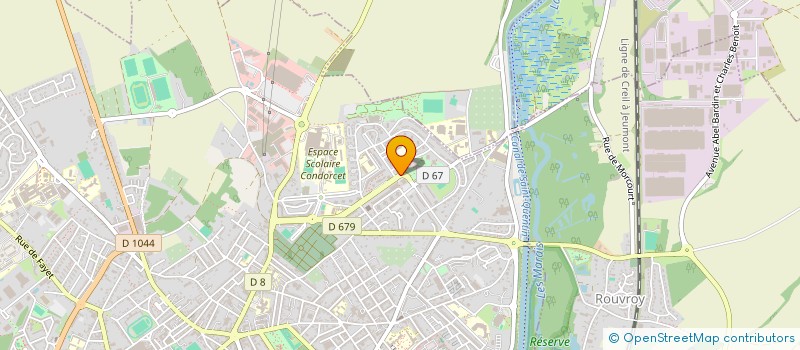 localisation de l'entreprise MARCHE EUROPE à SAINT-QUENTIN
